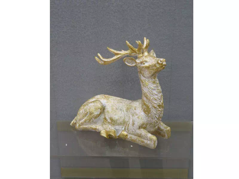 Resin Xmas Small Deer