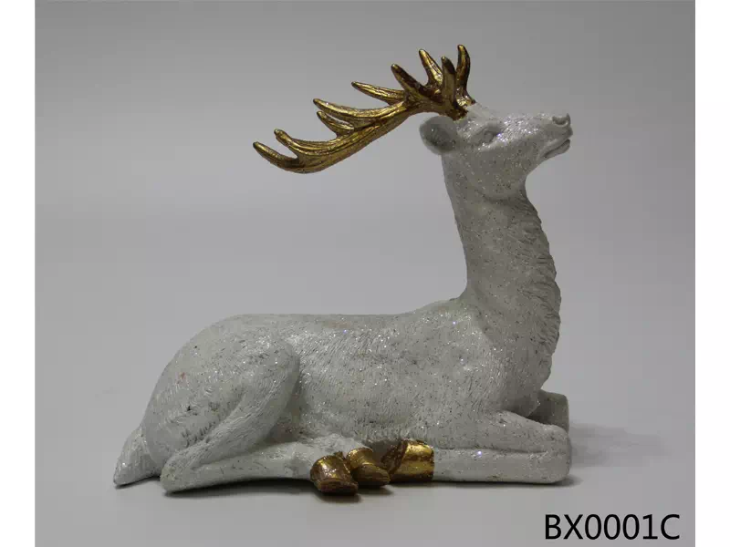 Resin Xmas Small Deer